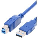 S-IMPULS Helos 014682 cavo USB USB 3.2 Gen 1 (3.1 Gen 1) 1,8 m USB A USB B Blu