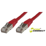 MicroConnect F/UTP CAT6 15m PVC rosso