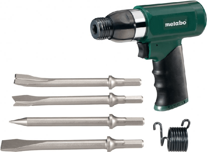 Martello-scalpellatore-pneumatico-Metabo-604115500-DMH-30-set-custodia-in-plastica