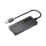 Equip 128956 hub di interfaccia USB 3.2 Gen 1 (3.1 Gen 1) Type-A 5000 Mbit/s Nero