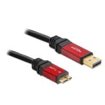 DeLOCK 1.0m 3.0 USB A/micro-B cavo USB USB 3.2 Gen 1 (3.1 Gen 1) 1 m Micro-USB B