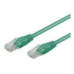 Goobay Cavo patch Wentronic Goobay CAT 5e U/UTP verde 15 m - miscela di rame CCA (68353)