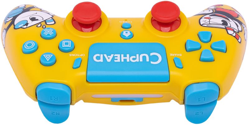 Qubick-ACP40224-periferica-di-gioco-Giallo-Bluetooth-USB-Gamepad-Analogico-Digitale-PC-PlayStation-4-PlayStation-5