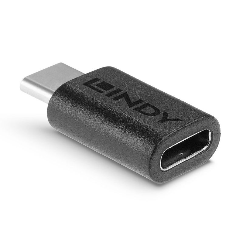 Lindy-41893-adattatore-per-inversione-del-genere-dei-cavi-USB-3.2-Type-C-Nero--USB-3.2-Type-C-to-C-Adapter---Warranty-12