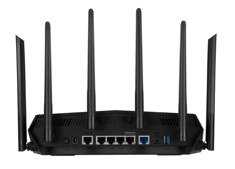 ASUS-TUF-Gaming-AX6000--TUF-AX6000--router-wireless-Gigabit-Ethernet-Dual-band--2.4-GHz-5-GHz--Nero