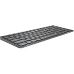 Rapoo E9600M tastiera Ufficio RF senza fili + Bluetooth QWERTY Tedesco Grigio