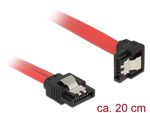 Delock-Cavo-SATA-6-Gb-s-dritto-verso-il-basso-angolato-20-cm-rosso