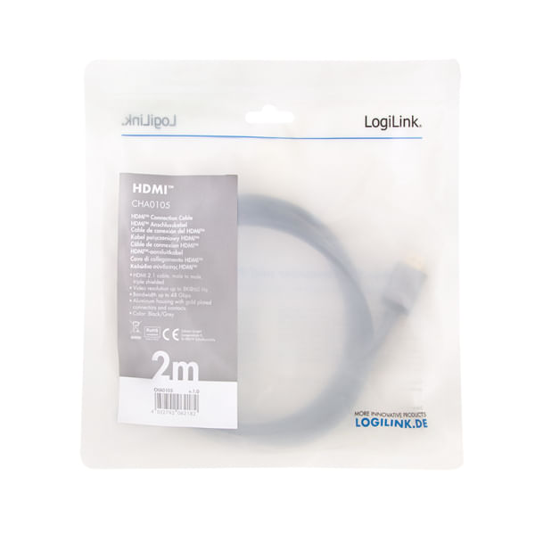 LogiLink-CHA0105-HDMI-Kabel-A-M-to-A-M-8K-60-Hz-alu-black-grey-2-m--CHA0105-