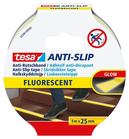 tesa-Anti-Rutschband-fluoreszierend-5m-25mm