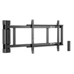 Equip 650336 supporto da tavolo per Tv a schermo piatto 190,5 cm (75") Parete Nero