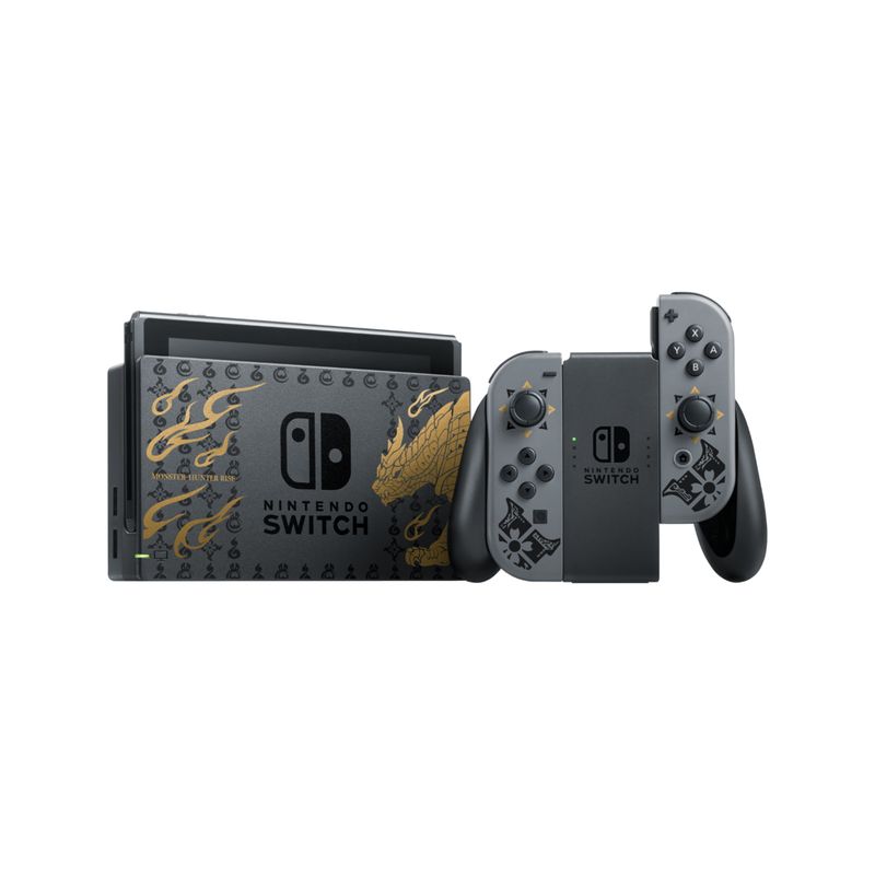 Nintendo-Monster-Hunter-Rise-Edition-console-da-gioco-portatile-158-cm--6.2---32-GB-Touch-screen-Wi-Fi-Grigio