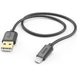 Hama Charging/Data USB-A to Lightning Cable 480Mbps 1.5 Metre Black