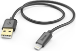 Hama-Charging-Data-USB-A-to-Lightning-Cable-480Mbps-1.5-Metre-Black