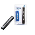 LogiLink UA0096 hub di interfaccia 480 Mbit/s Nero