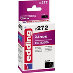 Edding cartuccia per stampante edding EDD-272 nera compatibile con Canon PGI-525 BK