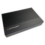 LC-Power LC-35U3-C contenitore di unità di archiviazione Box esterno HDD/SSD Nero 3.5"