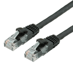 Value 2m UTP Cat.6a cavo di rete Nero Cat6a U/UTP UTP (VALUE UTP PatchCord Cat6a. CU. Black. 2.0m)