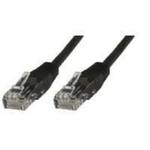 Microconnect Cat5e UTP 1.5m cavo di rete Nero 15 m U/UTP UTP (U/UTP CAT5e 1.5M Black PVC - Unshielded Network Cable - PV