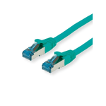 Value 1m S/FTP Cat.6a cavo di rete Verde Cat6a S/FTP S-STP (VALUE S/FTP PiMF PatchCord Cat6a. CU. Green 1.0m)