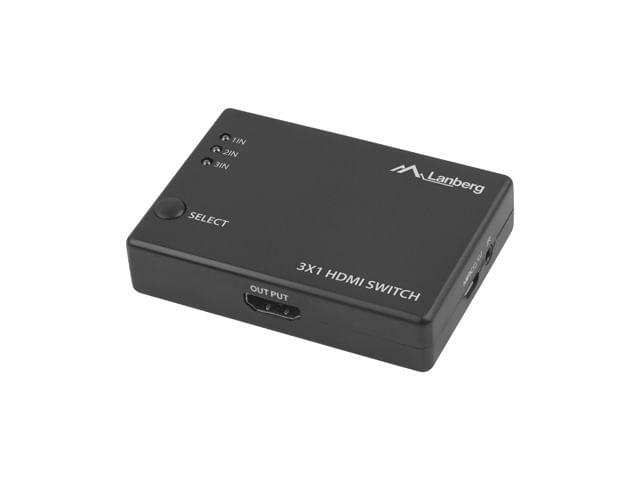 Commutatore-HDMI-Lanberg-SWV-HDMI-0003-Nero