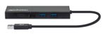 Manhattan-152846-replicatore-di-porte-e-docking-station-per-laptop-USB-tipo-A-Nero--USB-A-Dock-Hub-Ports-x5-Ethernet-HDM