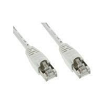 InLine Cavo patch Lan, SF/UTP, Cat.5e, bianco, 0,5m