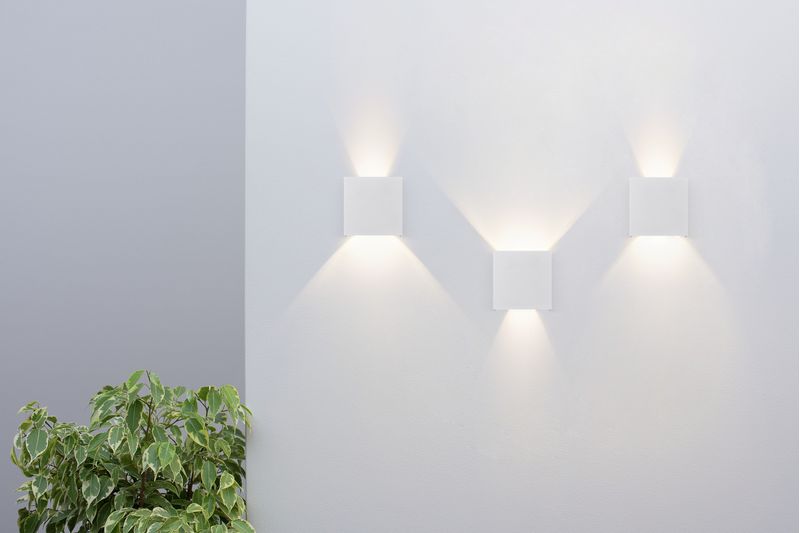 Lampada-Da-Parete-Moderna-Da-Esterno-Metallo-Bianco-Luce-Led-6W-Ip54