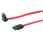 Microconnect SAT15005A1 cavo SATA 05 m SATA 7-pin Rosa (SATA Cable 50cm Angled 1.5/3GB - Sata Male 90 - Sata Male - 7pin