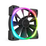 Ventola-per-case-NZXT-Aer-RGB-da-140-mm-bianco-nero-confezione-da-2