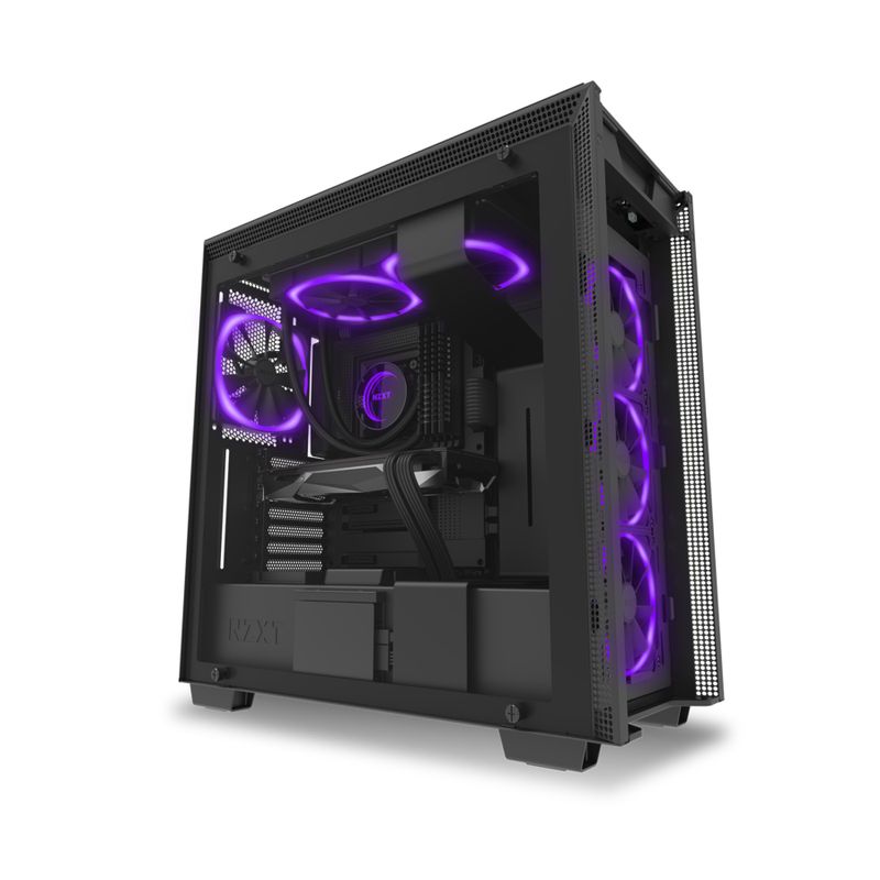 Ventola-per-case-NZXT-Aer-RGB-da-140-mm-bianco-nero-confezione-da-2