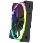 Ventola-per-case-NZXT-Aer-RGB-da-140-mm-bianco-nero-confezione-da-2