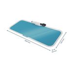 Leitz-52690061-sottomano-Vetro-Blu--Leitz-Cosy-Glass-Desk-Notepad-Calm-Blue-