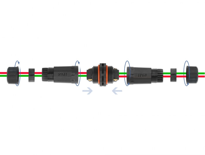 Schraubanschluss-2-Pin--Nennspannung-85---260-V--Schutzart-IP68--Fr-Kabeldurchmesser-von-45---75-mm--Silikon-Dichtring-o