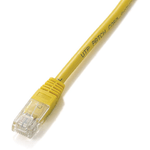 Equip 825464 cavo di rete Giallo 5 m Cat5e U/UTP (UTP)