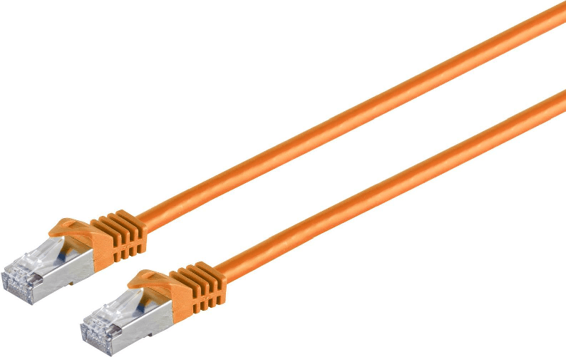 Cavo-patch-S-FTP-Cat-7-arancione-30-m