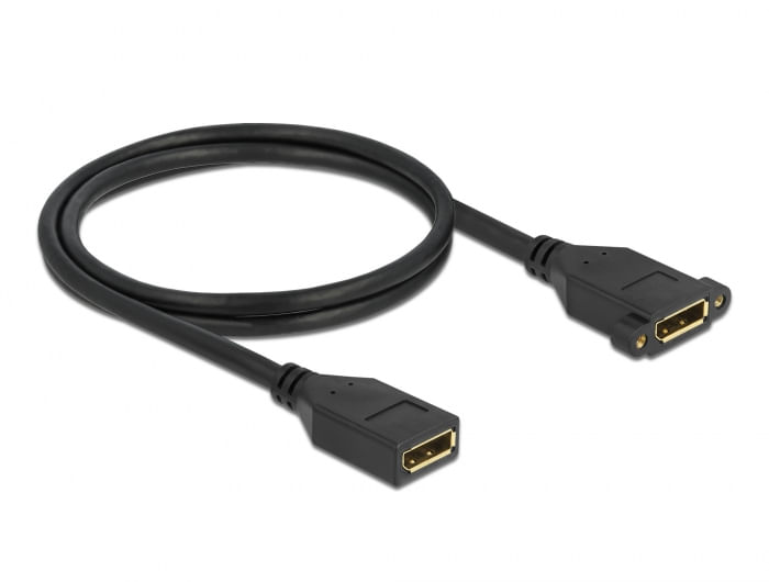 Delock-Cavo-DisplayPort-1.2-da-femmina-a-femmina-per-installazione-4K-60-Hz-1-m