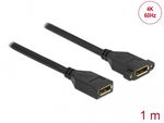 Delock-Cavo-DisplayPort-1.2-da-femmina-a-femmina-per-installazione-4K-60-Hz-1-m