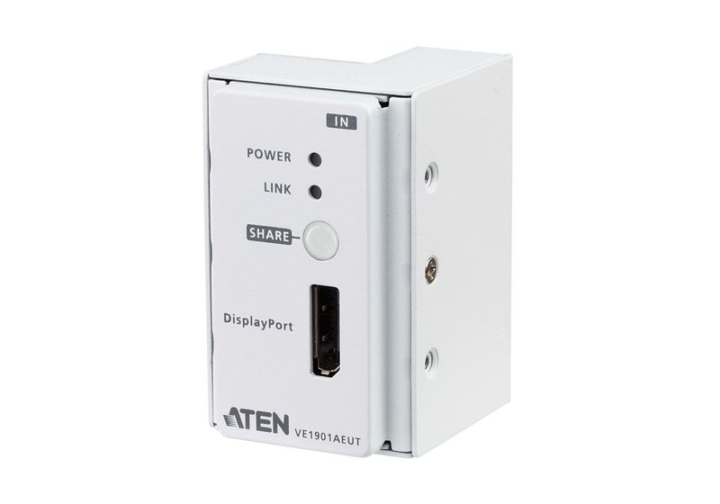 Aten-Trasmettitore-DisplayPort-HDBaseT-Lite-con-placca-a-parete-UE---PoH