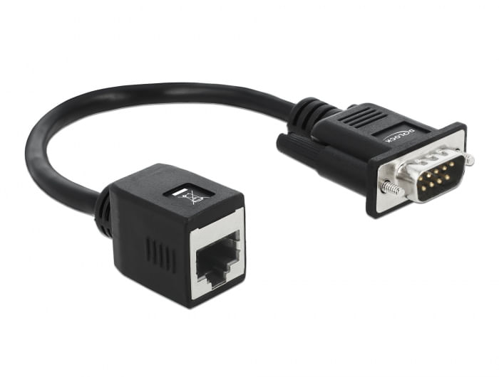 Adattatore-seriale-RS-232-422-485-Delock-da-spina-DB9-a-presa-RJ45