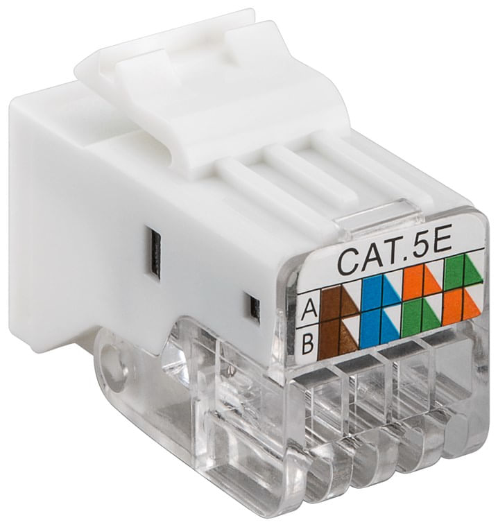 Wentronic-Goobay-CAT-5e-KeyStone-RJ45-Jack-UTP-non-schermato-100-MHz---Collegamento-SNAP-IN-senza-attrezzi--95739-