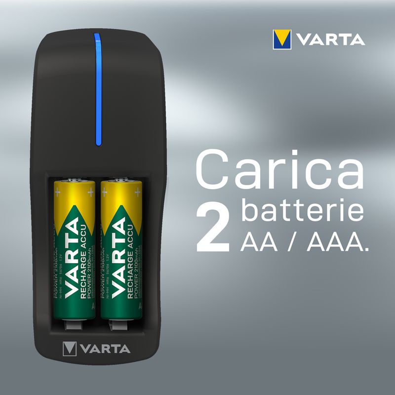 Varta-Mini-Charger-for-2AA-AAA-accus--incl.-2x-AAA-800mAh----con-indicazione-a-LED-e-timer-di-sicurezza