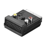 Goobay Wentronic goobay AVK 198 - Video- / Audio-Adapter - S-Video / Composite Video / Audio - SCART (M) bis 4