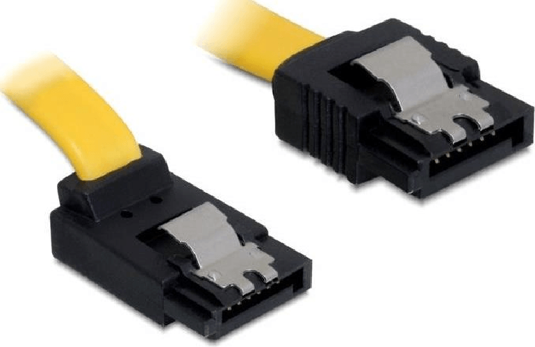 DeLOCK-Cable-SATA---SATA-Kabel---Serial-ATA-150-300-600---7-poliges-SATA---bis---7-poliges-SATA---20cm---90-Grad-Anschlu