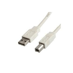 Itb VALUE USB 2.0 Cable, 0.8m cavo USB 0,8 m USB A USB B Bianco