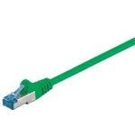 Goobay 94141 cavo di rete Verde 15 m Cat6a S/FTP (S-STP)