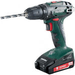 Metabo BS 18 1600 Giri/min Senza chiave 1,3 kg Nero, Verde