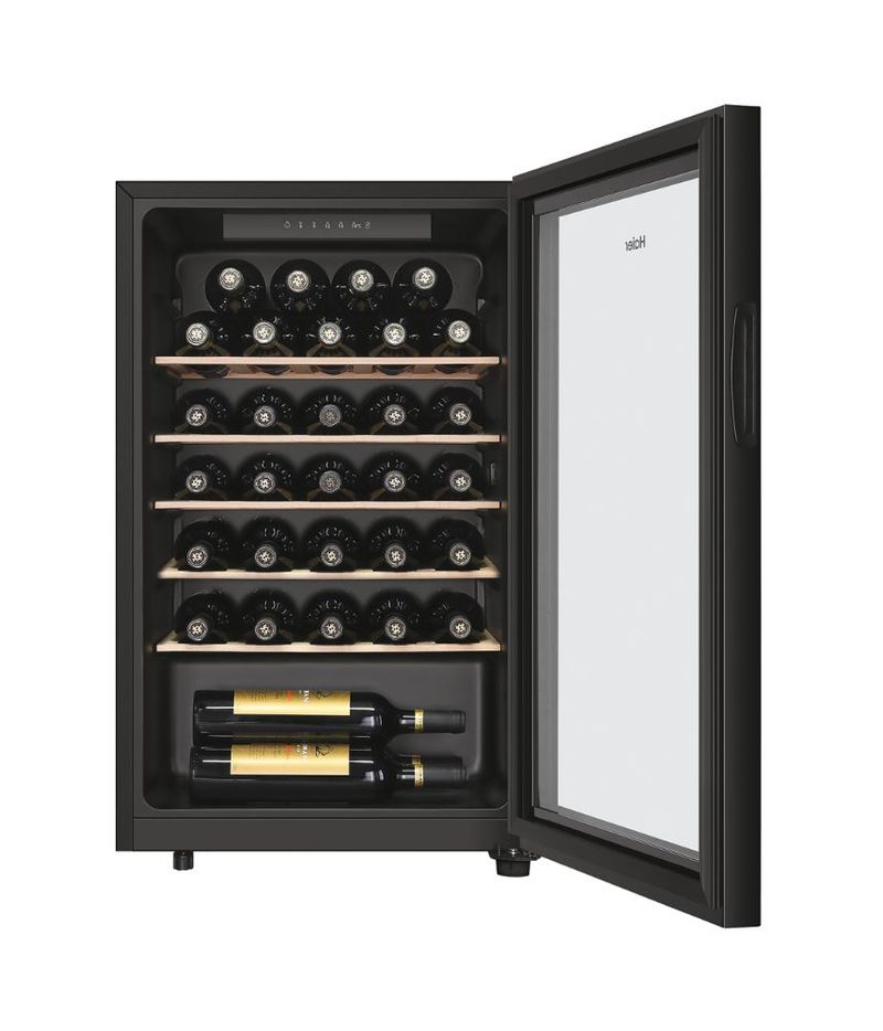 Haier-Wine-Bank-50-Serie-3-HWS33GG-Cantinetta-vino-con-compressore-Libera-installazione-Nero-33-bottiglia-bottiglie