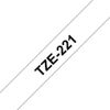 Brother-TZE-221-nastro-per-etichettatrice-Nero-su-bianco