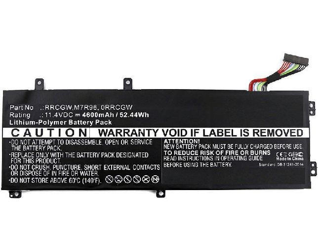 CoreParts-MBXDE-BA0103-ricambio-per-laptop-Batteria--Laptop-Battery-for-Dell-52Wh---Li-Pol-11.4V-4600mAh-Black---52Wh-Li