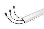 Vivolink-VLWL110S-accessorio-per-cavi--Aluminum-Cable-Cover-Silver---110x6x2cm-.-